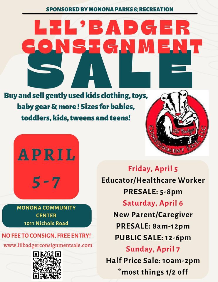 Lil' Badger Consignment's 2024 Spring Sale