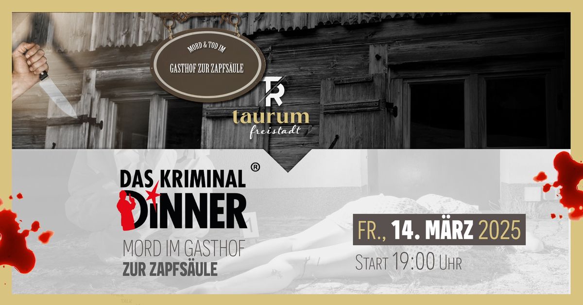 Das Kriminal Dinner | FR 14.03.