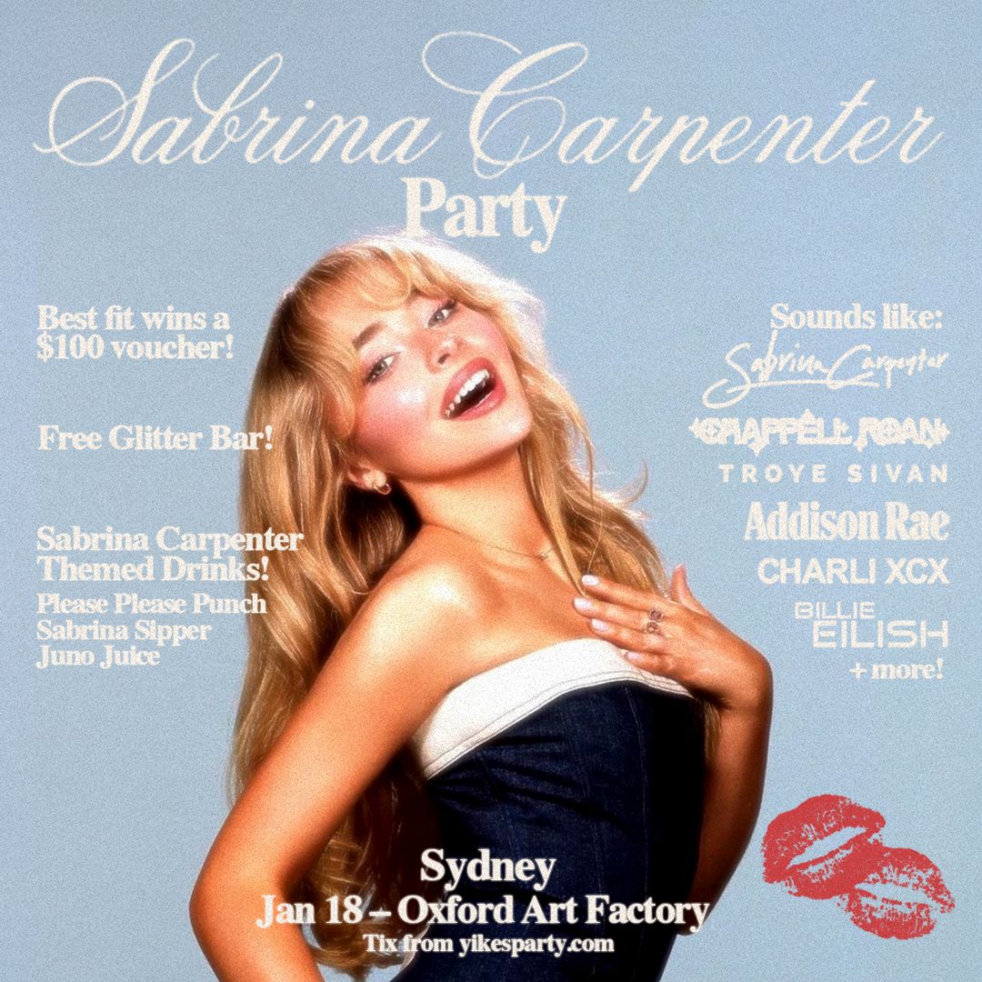 Sabrina Carpenter Party Sydney