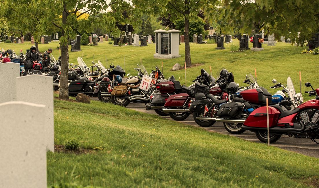 Veterans Motorcycle National Memorial Remembrance Ceremony at Beechwood