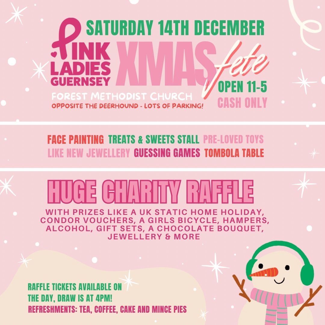 Pink Ladies Xmas Fete