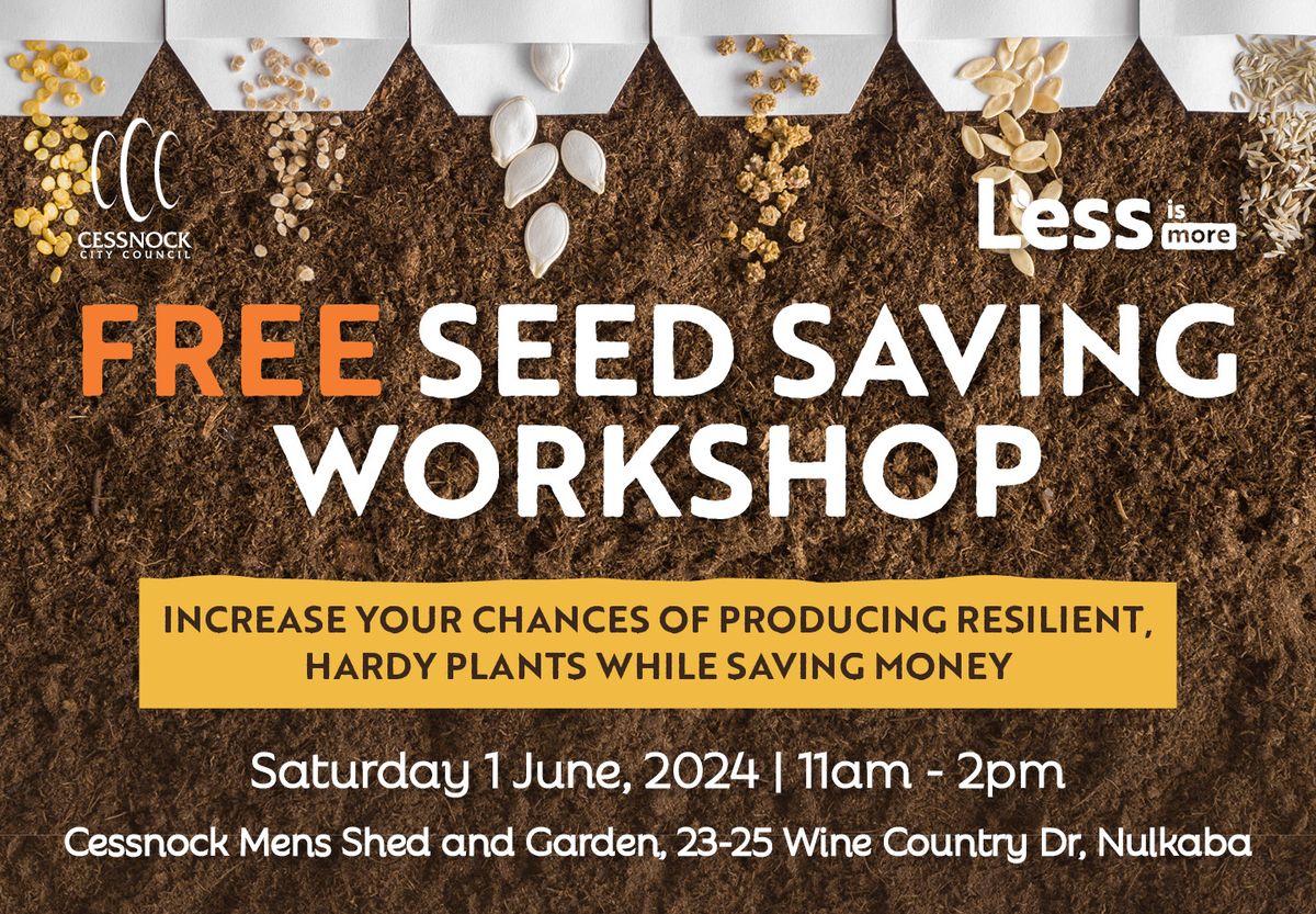 FREE Seed Saving Workshop