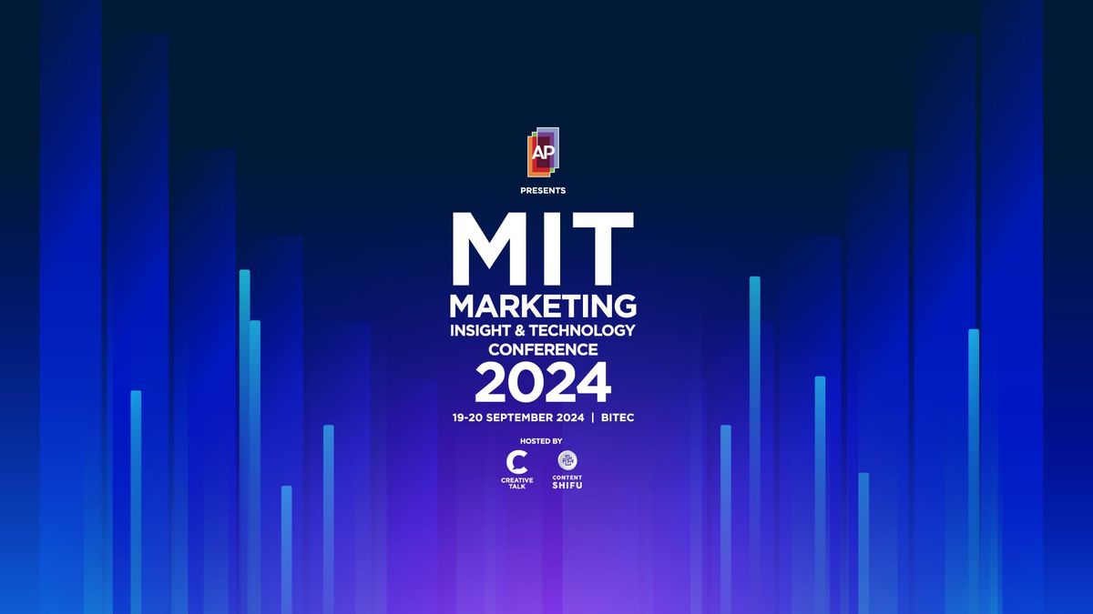 AP Thailand Presents Marketing Insight & Technology Conference 2024 by Creative Talk & Content Shifu