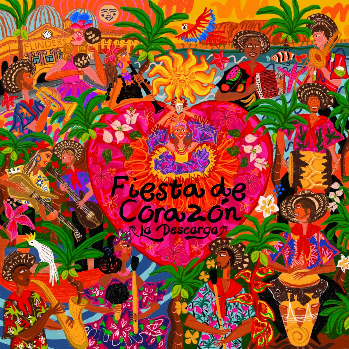 La Descarga Album Launch "Fiesta de Corazon" w\/ Agobloco and DJ Paprika