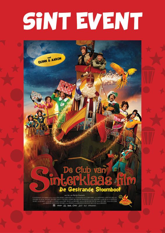 Sint Event De Club van Sinterklaas Film De Gestrande Stoomboot, cinema gouda, 25 October 2023 Sint Event De Club van Sinterklaas Film De Gestrande Stoomboot, cinema gouda, 25 October 2023