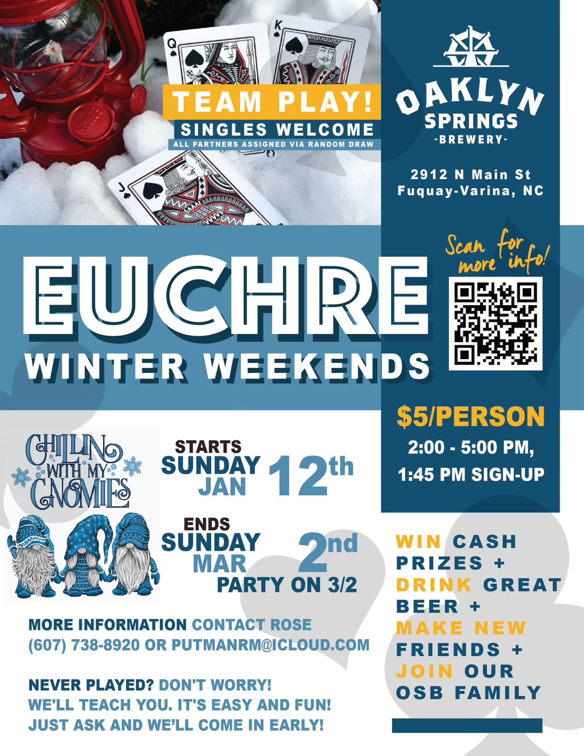 Euchre - Winter Weekends