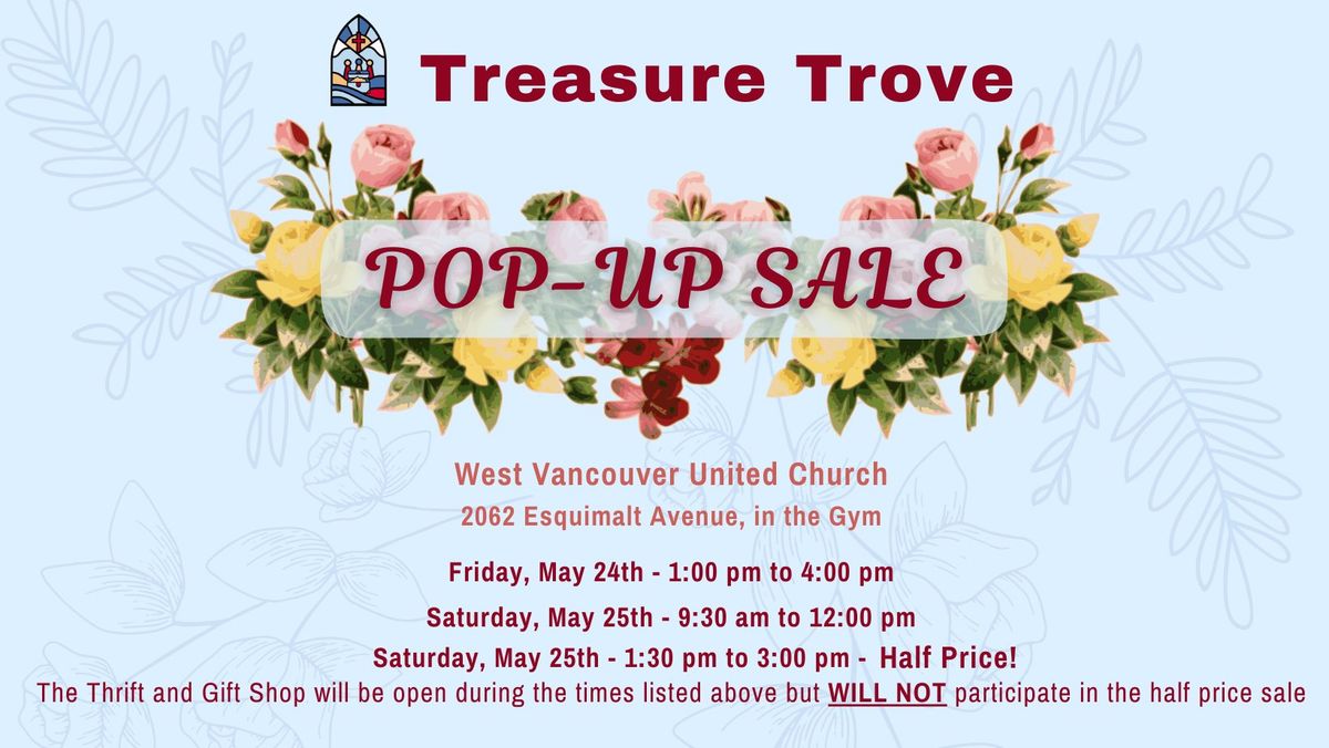 Treasure Trove Spring Pop-Up Sale
