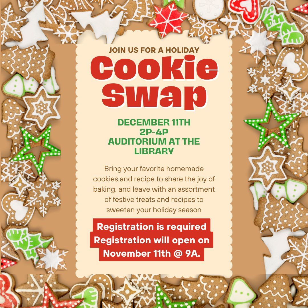 Holiday Cookie Swap