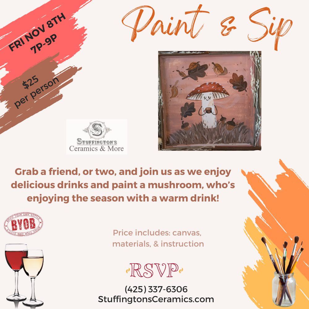 Paint and Sip at Stuffington's!!!