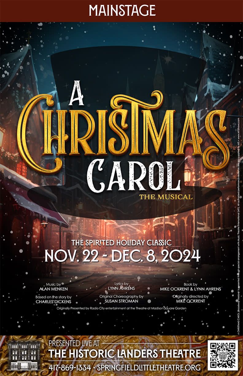 A Christmas Carol at Springfield Little Theatre