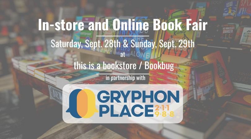 Gryphon Place In-Store & Online Book Fair