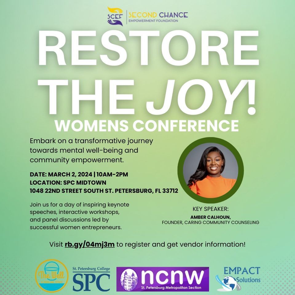 Women Conference Restore the Joy 2024, St. Petersburg College Midtown