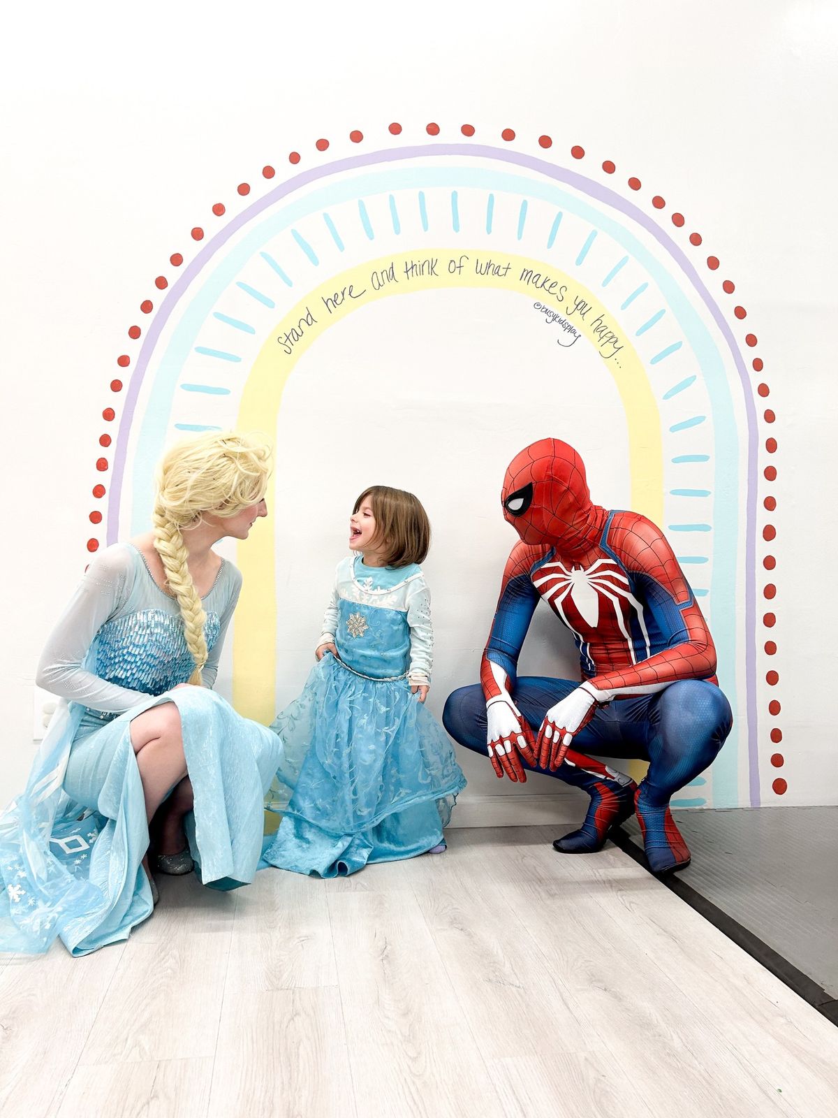 Character Breakfast- Elsa & Spider-Man