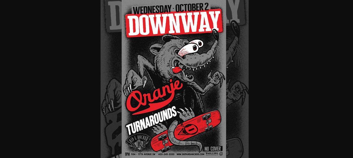 DOWNWAY - ORANJE - TURNAROUNDS