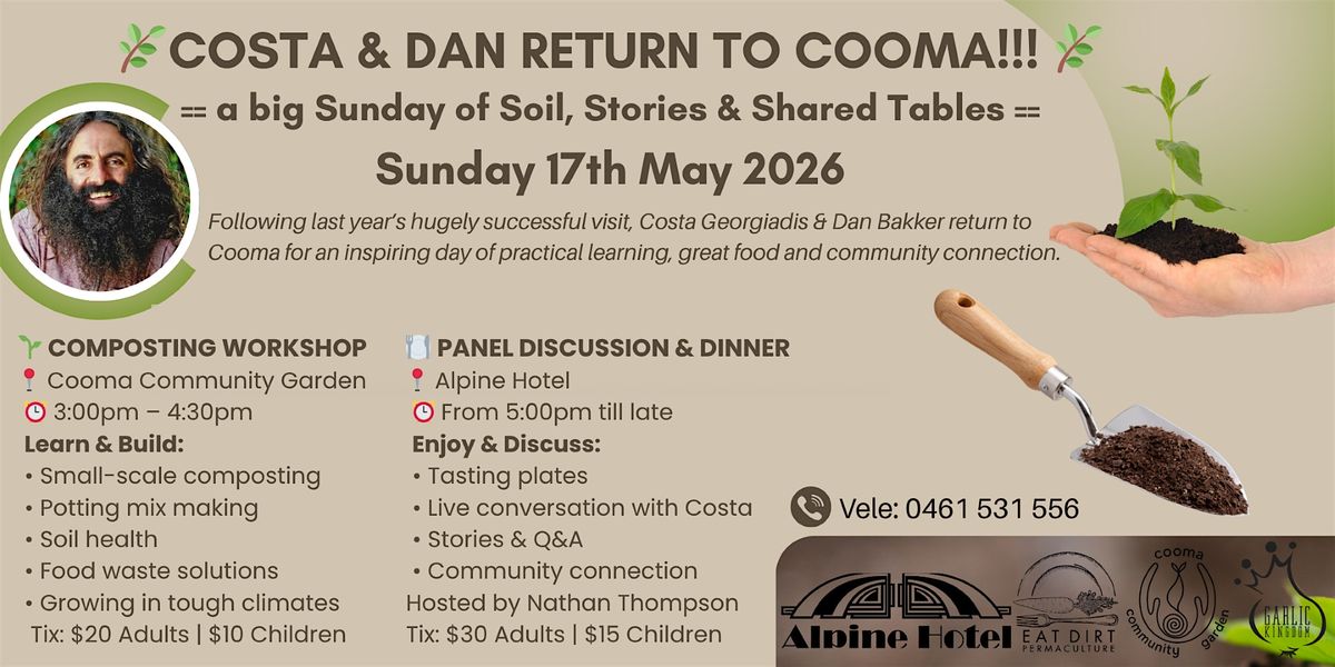 Composting Workshop with Costa and Dan