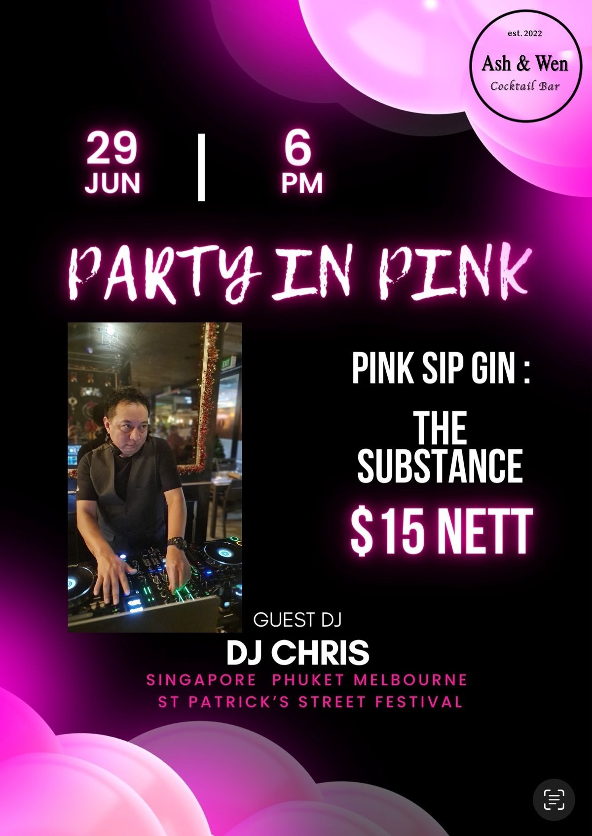 Pink Panther Cocktail Party 