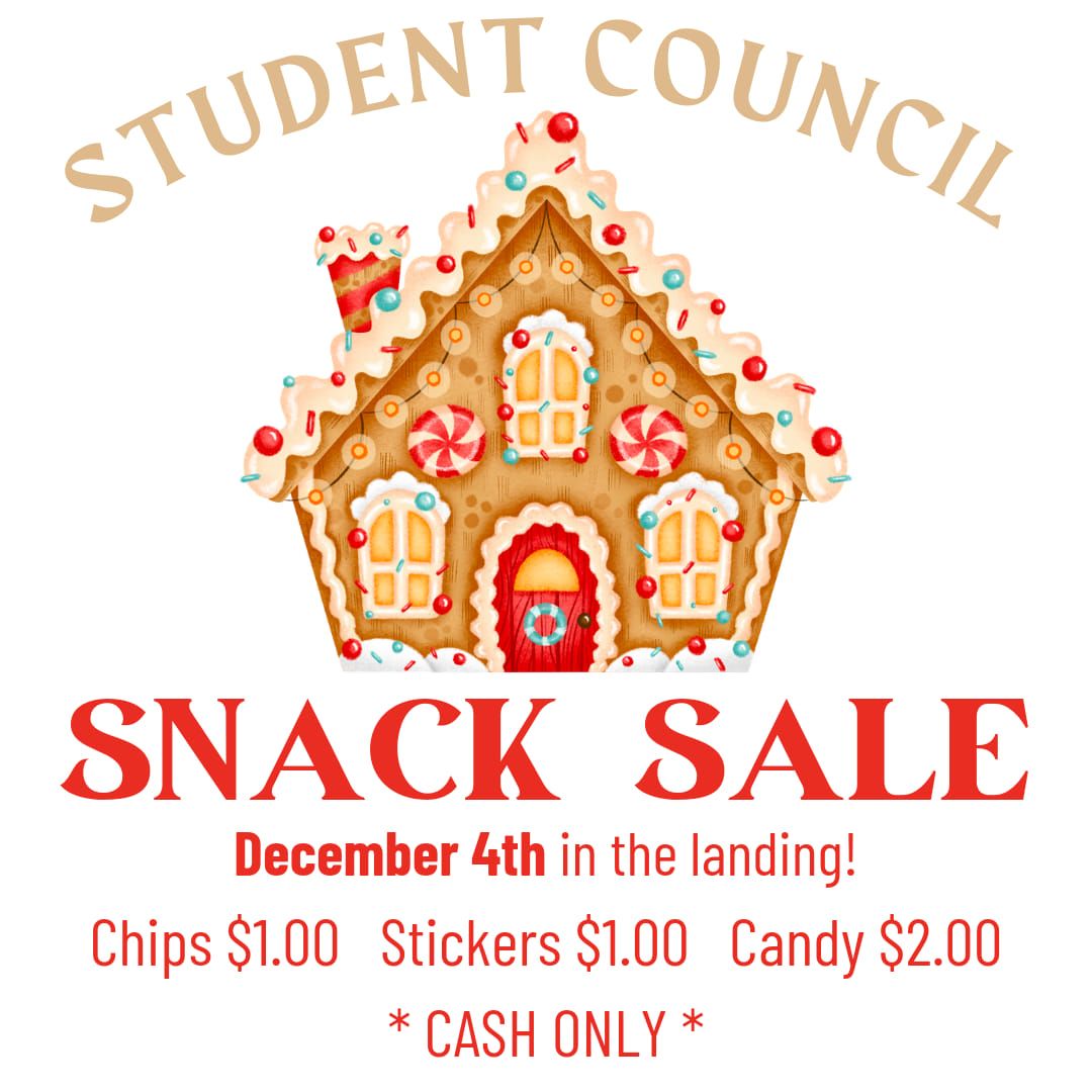 Snack Sale!