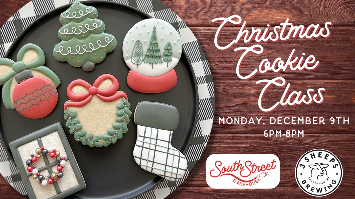 Christmas Cookie Class @ 3 Sheeps