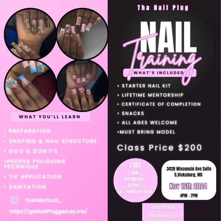 Tha Nail Plug Group Nail Class 