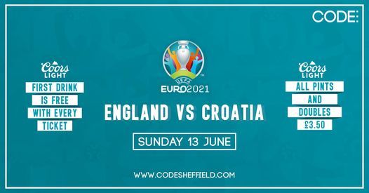 England vs croatia euro 2021