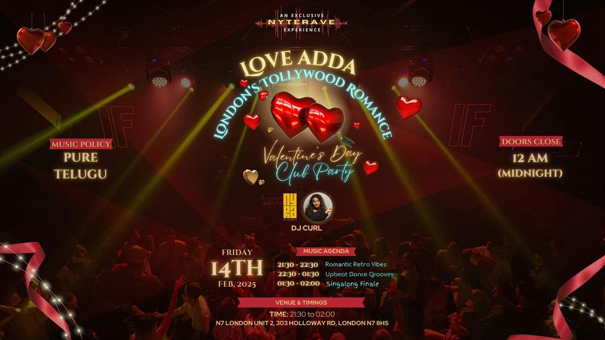 Telugu Love Adda - Valentine's Day Club Party | South Indian - Tollywood