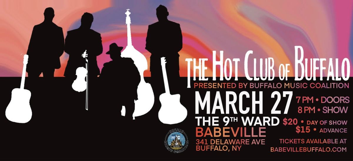 The Hot Club of Buffalo at The 9th Ward at Asbury Hall