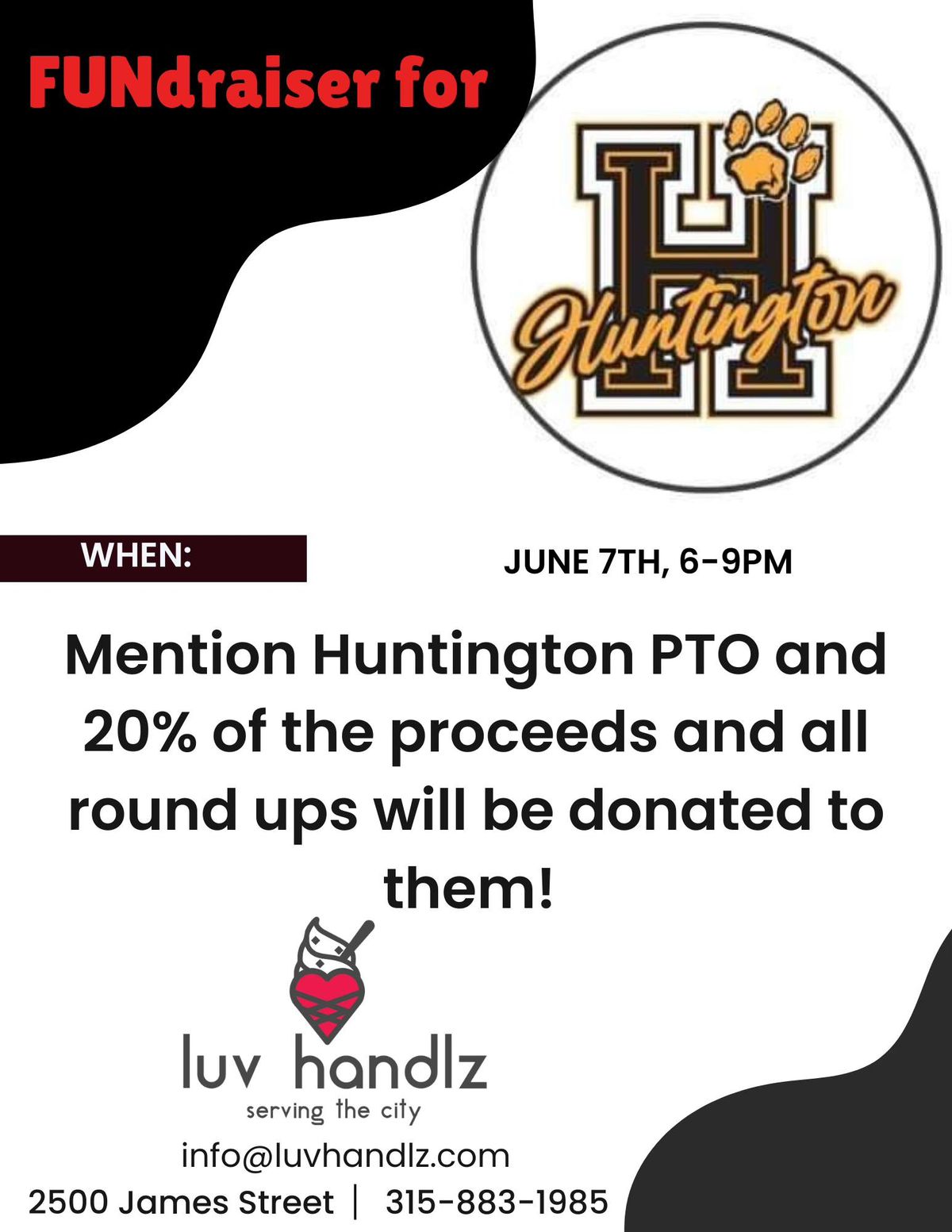 Huntington PTO Fundraiser