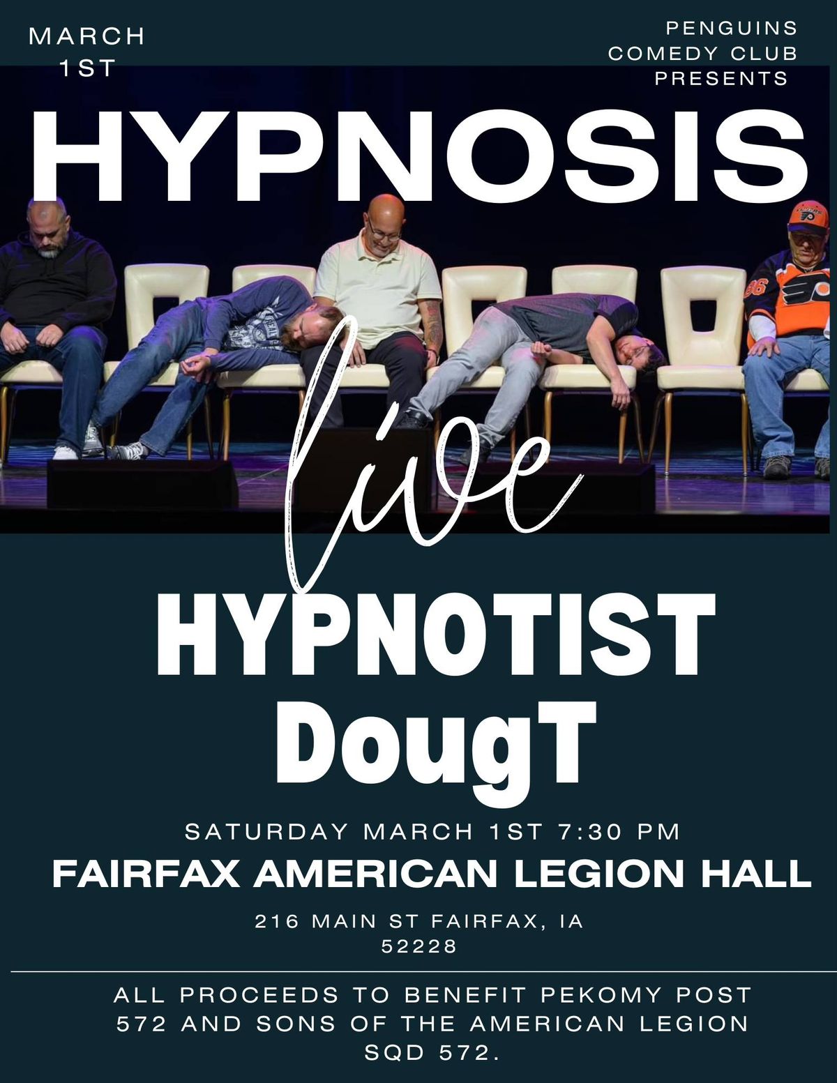 Hypnotized: An evening with Hypnotist DougT 