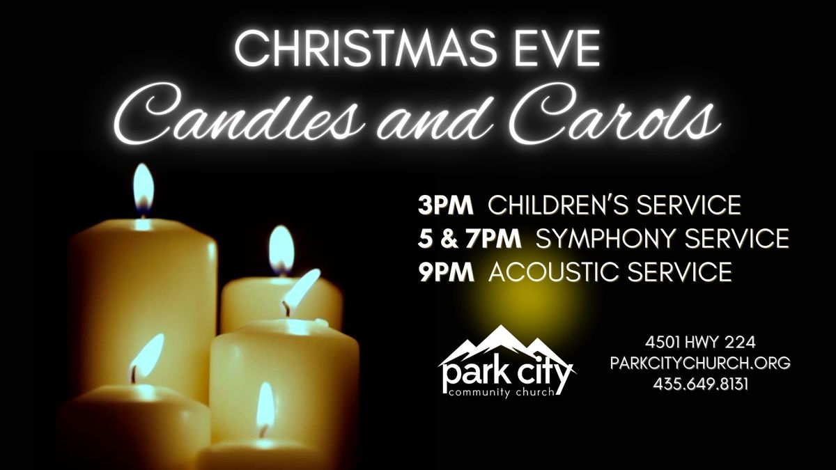 Christmas Eve Worship: 3, 5, 7, & 9PM