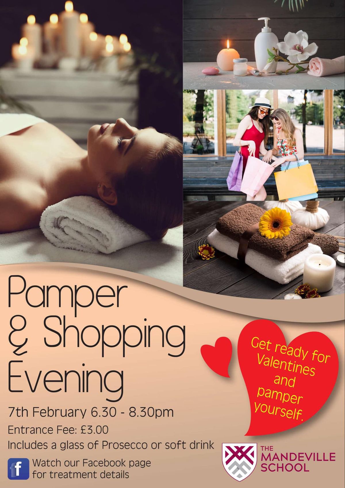 Pamper and Shopping Evening