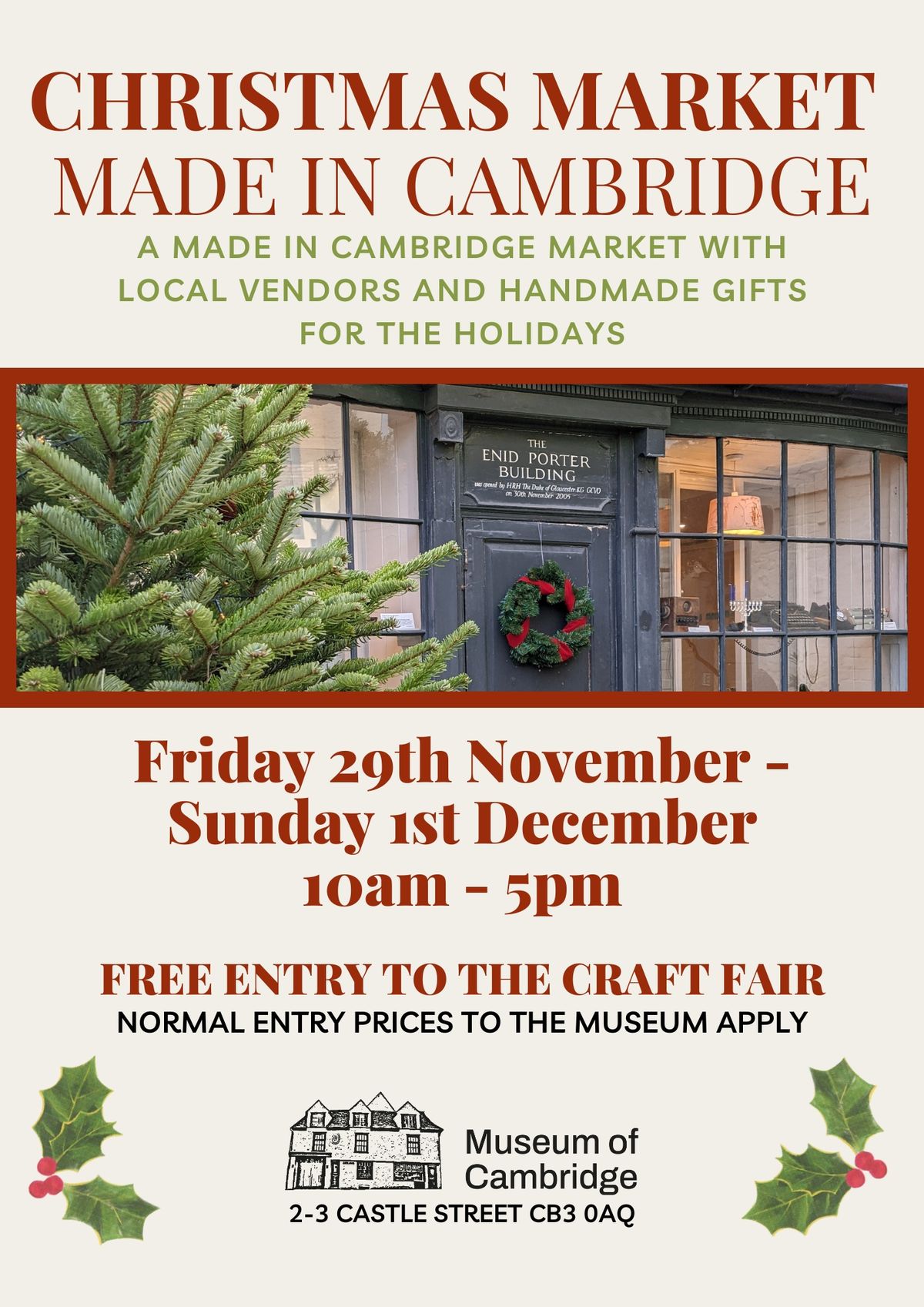 Made in Cambridge Christmas Market