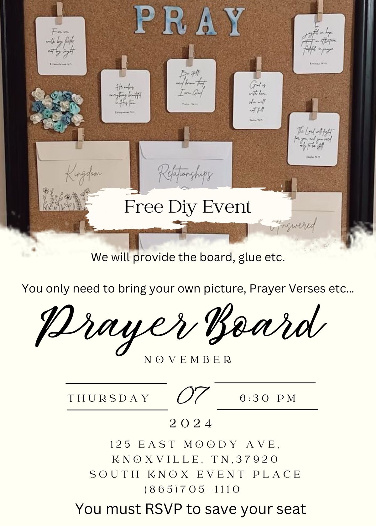 Diy Prayer Board