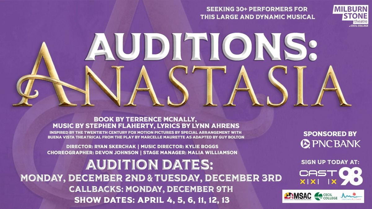 Auditions - Anastasia