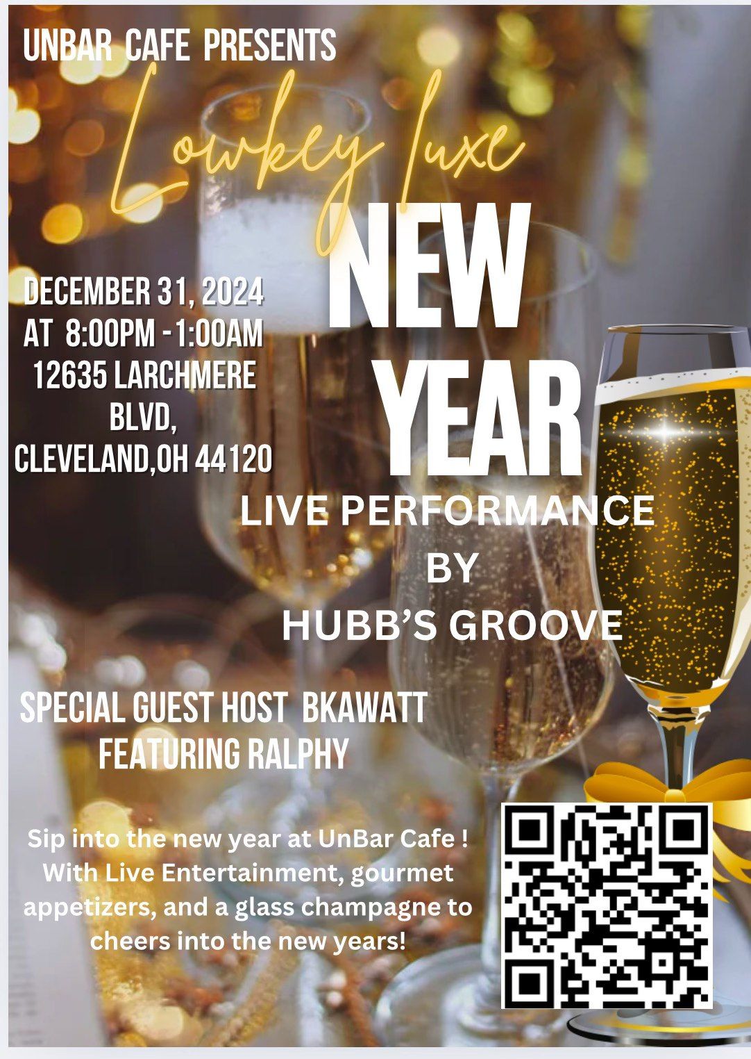 Hubb's Groove Late Show  @ UNBAR CAFE