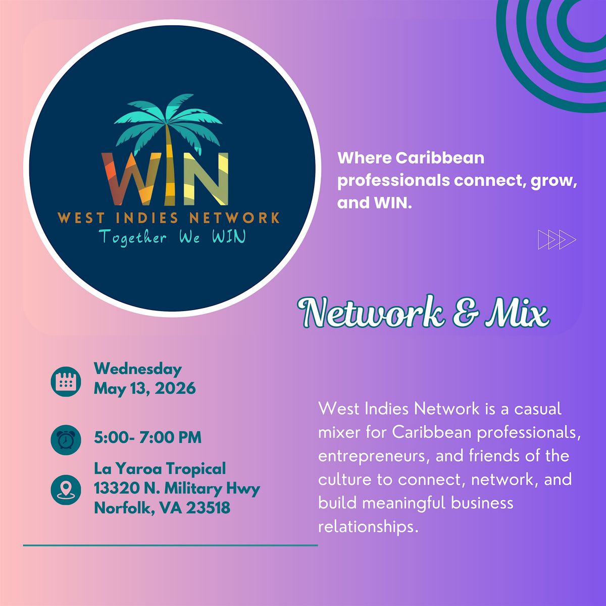 West Indies Network - Where Caribbean professionals connect, grow and WIN