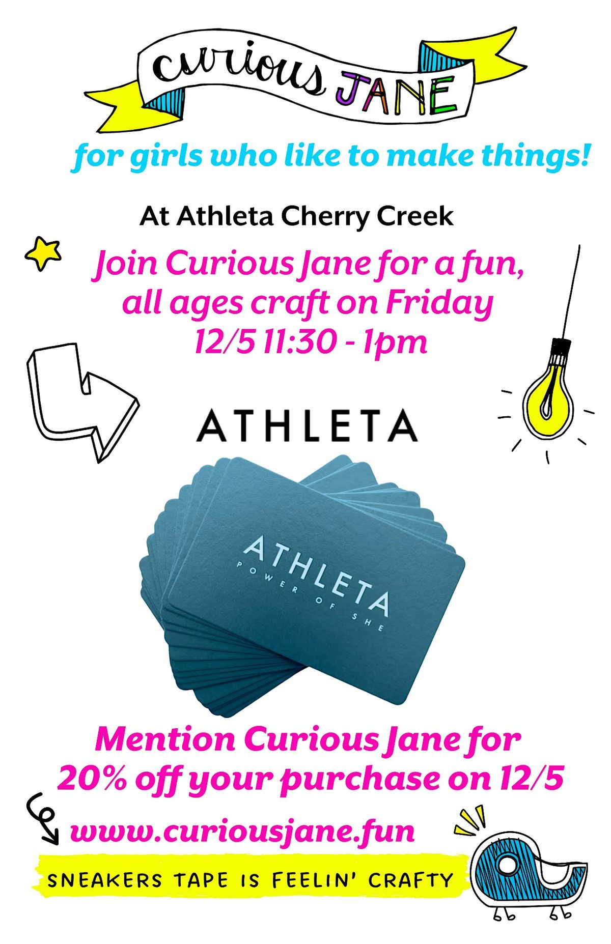 Athleta Holiday Shop Event