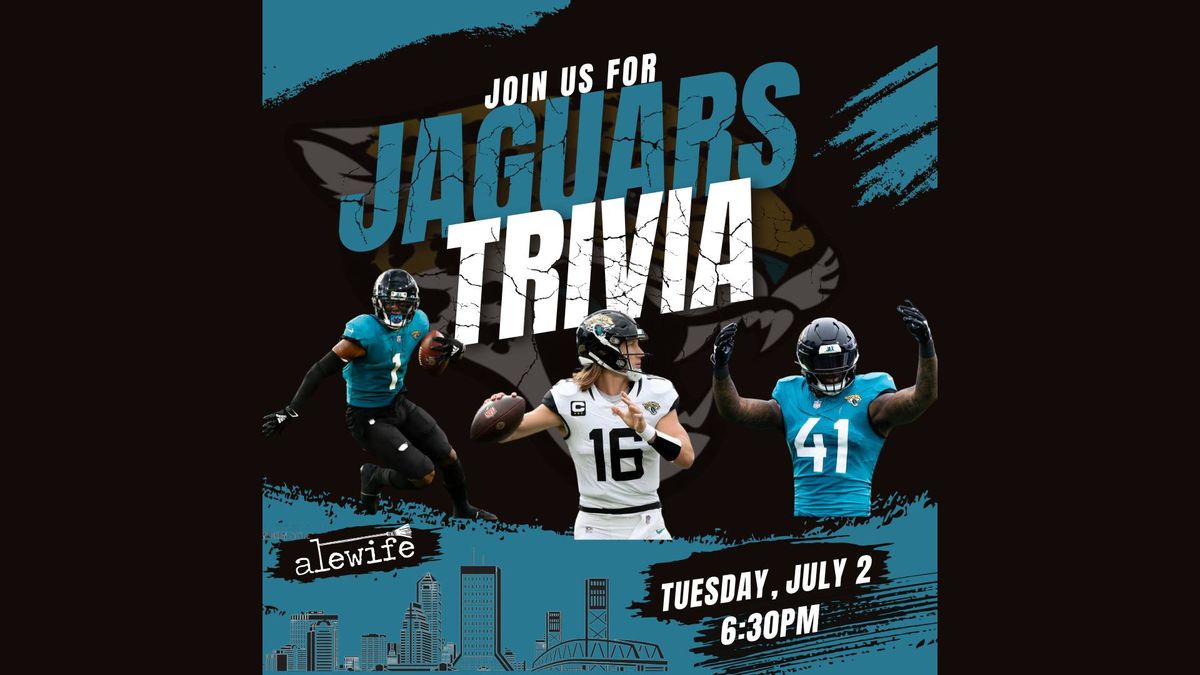 Trivia Night: Jacksonville Jaguars Trivia