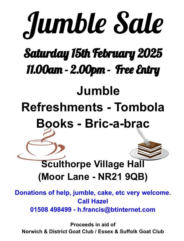 Jumble Sale - Fundraiser