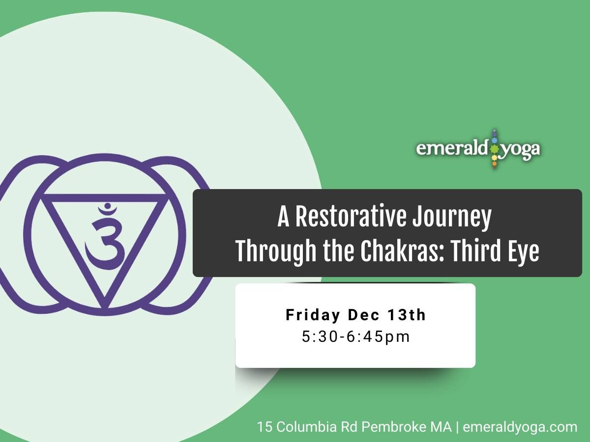 \ud83d\udc9c A Restorative Journey Through The Chakras: Third Eye 