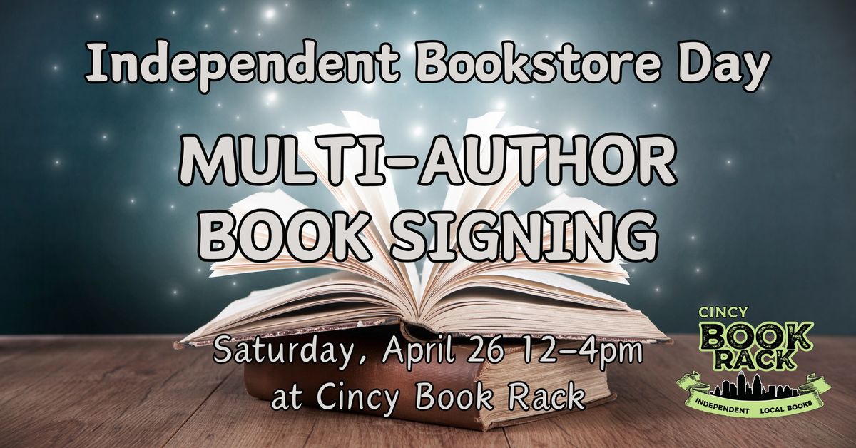 Independent Bookstore Day Multi-Author Book Signing