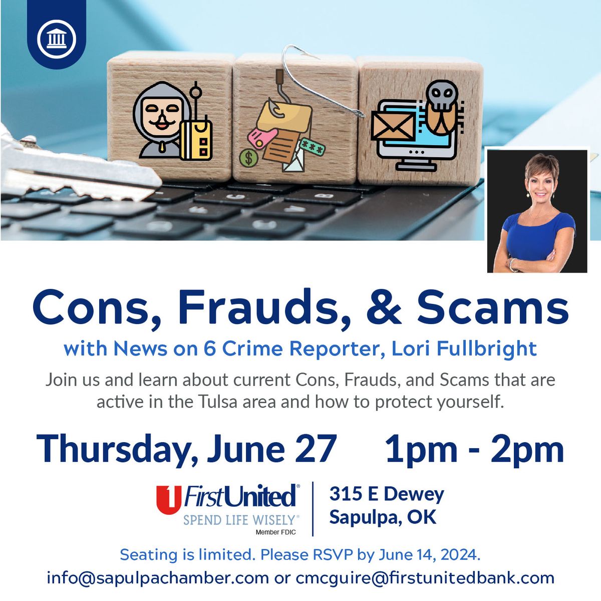 Cons, Frauds, & Scams with Lori Fullbright