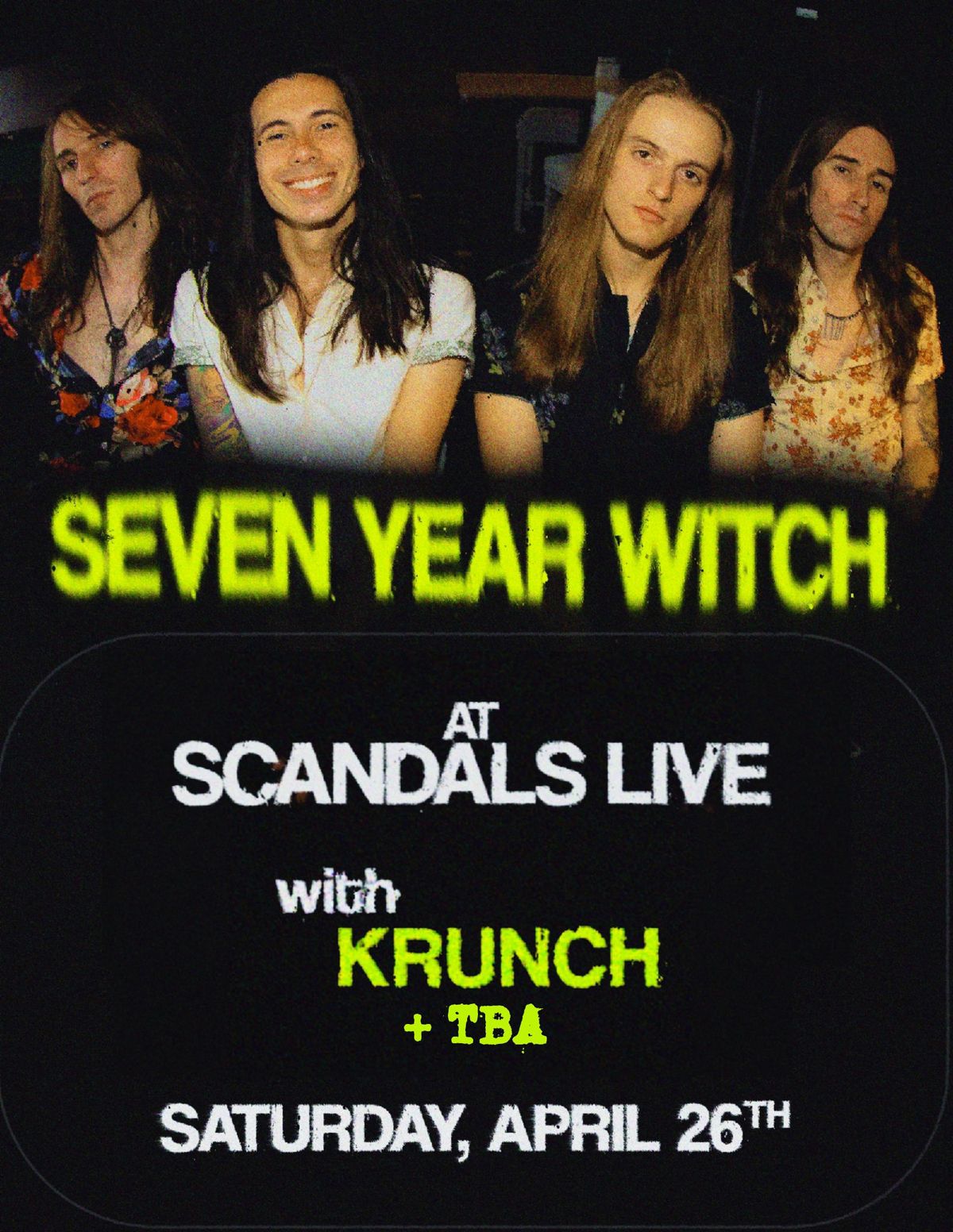 Seven Year Witch w\/special guests