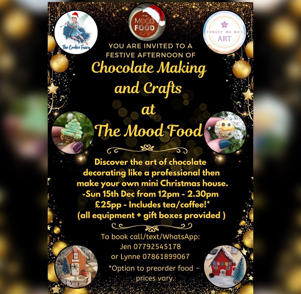 Christmas Craft and Chocolate Workshop