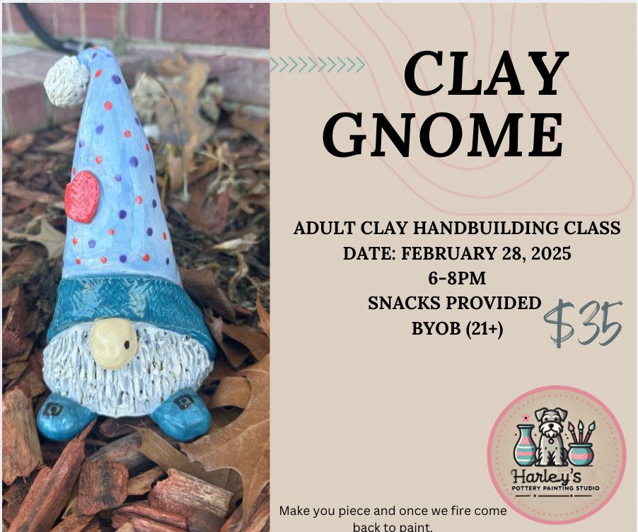 Adult Clay Gnome Event