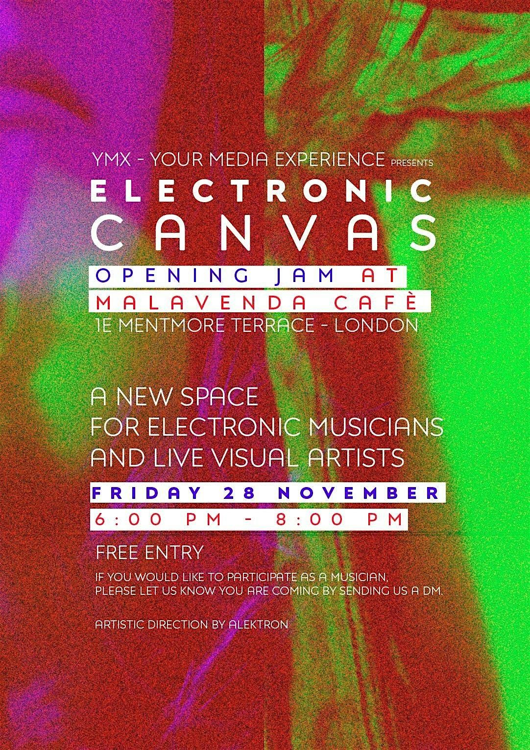 Electronic Canvas #1 | Launch Edition