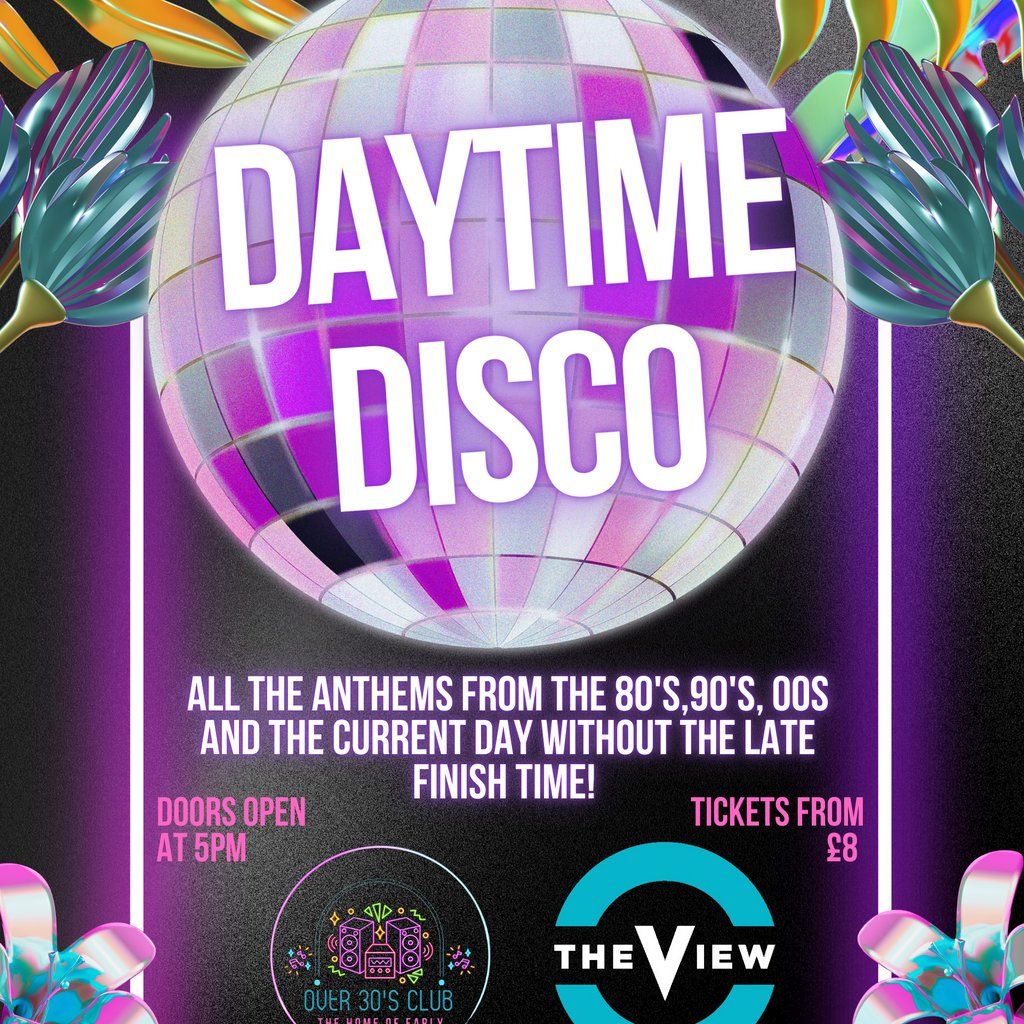 Over 30s Club Presents Daytime Disco - Oban Launch Event