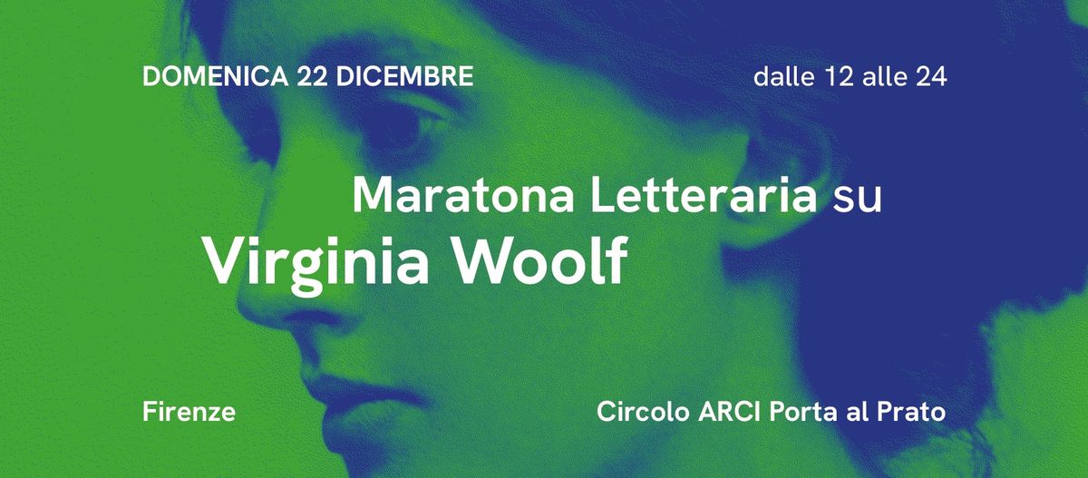 Maratona radiofonica su Virginia Woolf