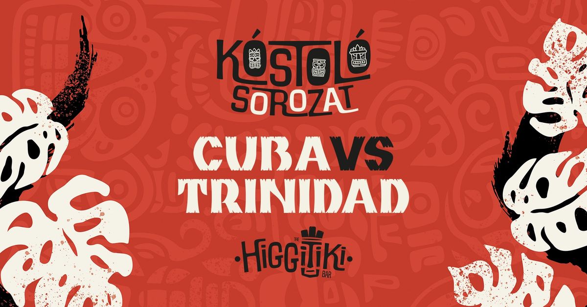 Cuba vs Trinidad Rumk\u00f3stol\u00f3