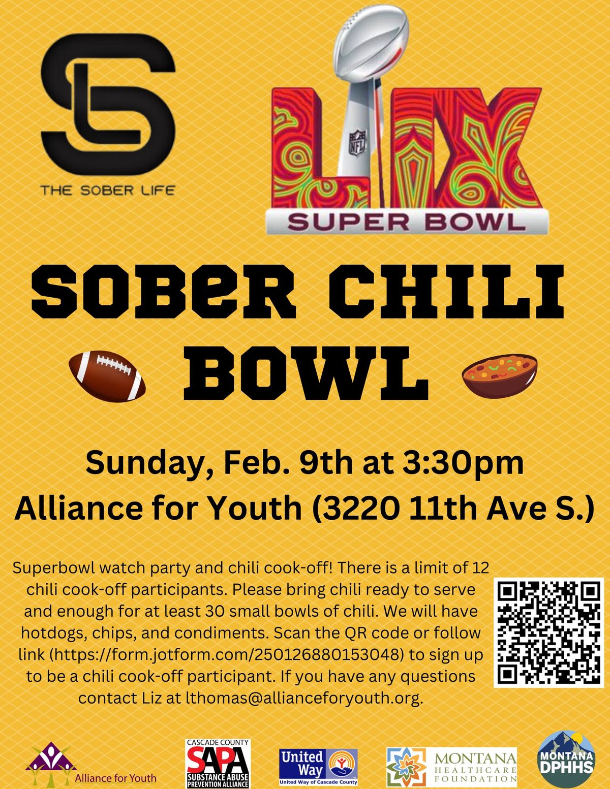 Sober Chili Bowl