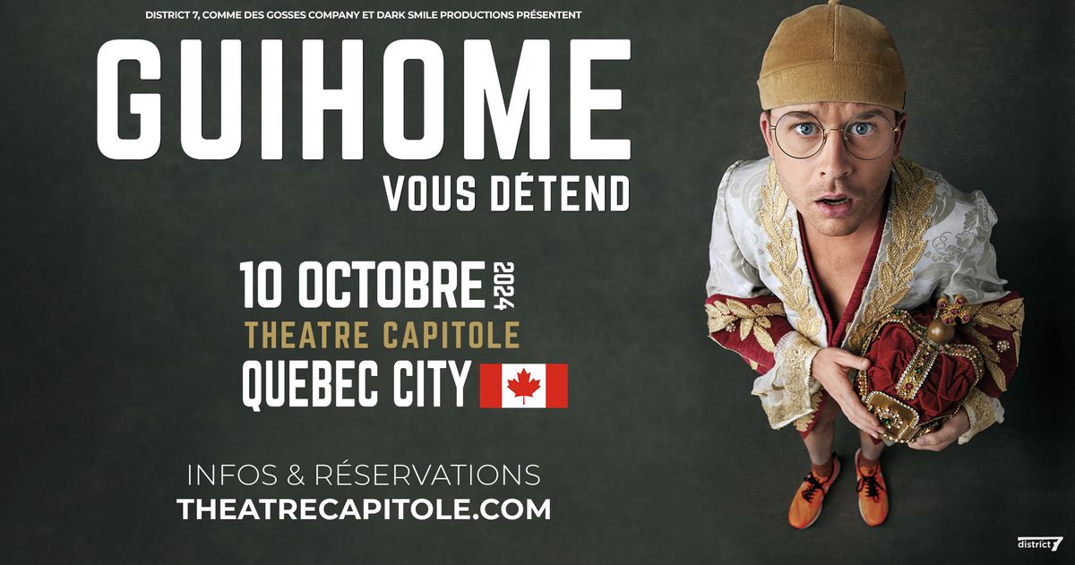 Guihome \/\/ Jeudi 10 octobre 2024 \/\/ Th\u00e9\u00e2tre Capitole